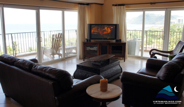Jaco Beach Front Penthouse in Vista Mar Jaco Condo