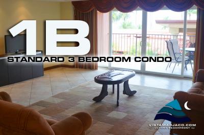 Condo 1B, Standard Condo With Partial Ocean View at Vista Mar Jaco Condominiums